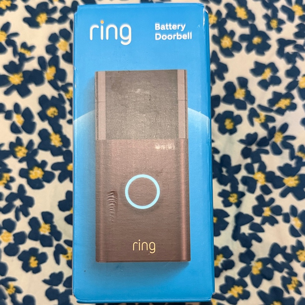 Ring Battery Doorbell With Head To Toe HD Video.